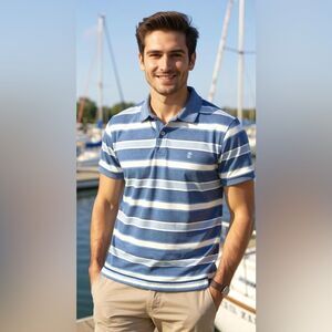 Izod Advantage Performance Polo Shirt Size L